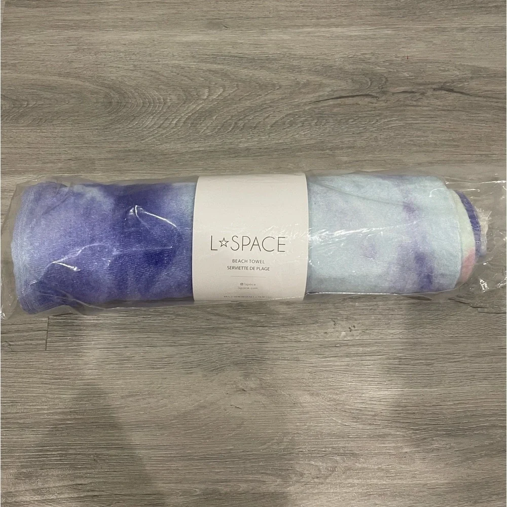 L*Space Bohemian Tie-Dye Beach Towel